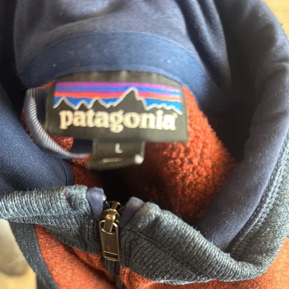 Patagonia Red and Blue Fleece Pullover - Picture 6 of 6